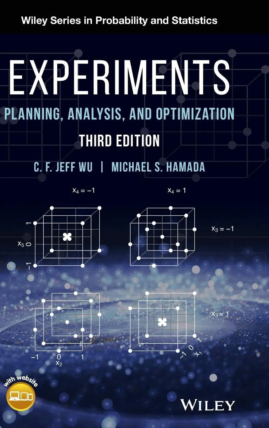 Experiments Planning, Analysis, and Optimization by C. F. Jeff Wu – book cover