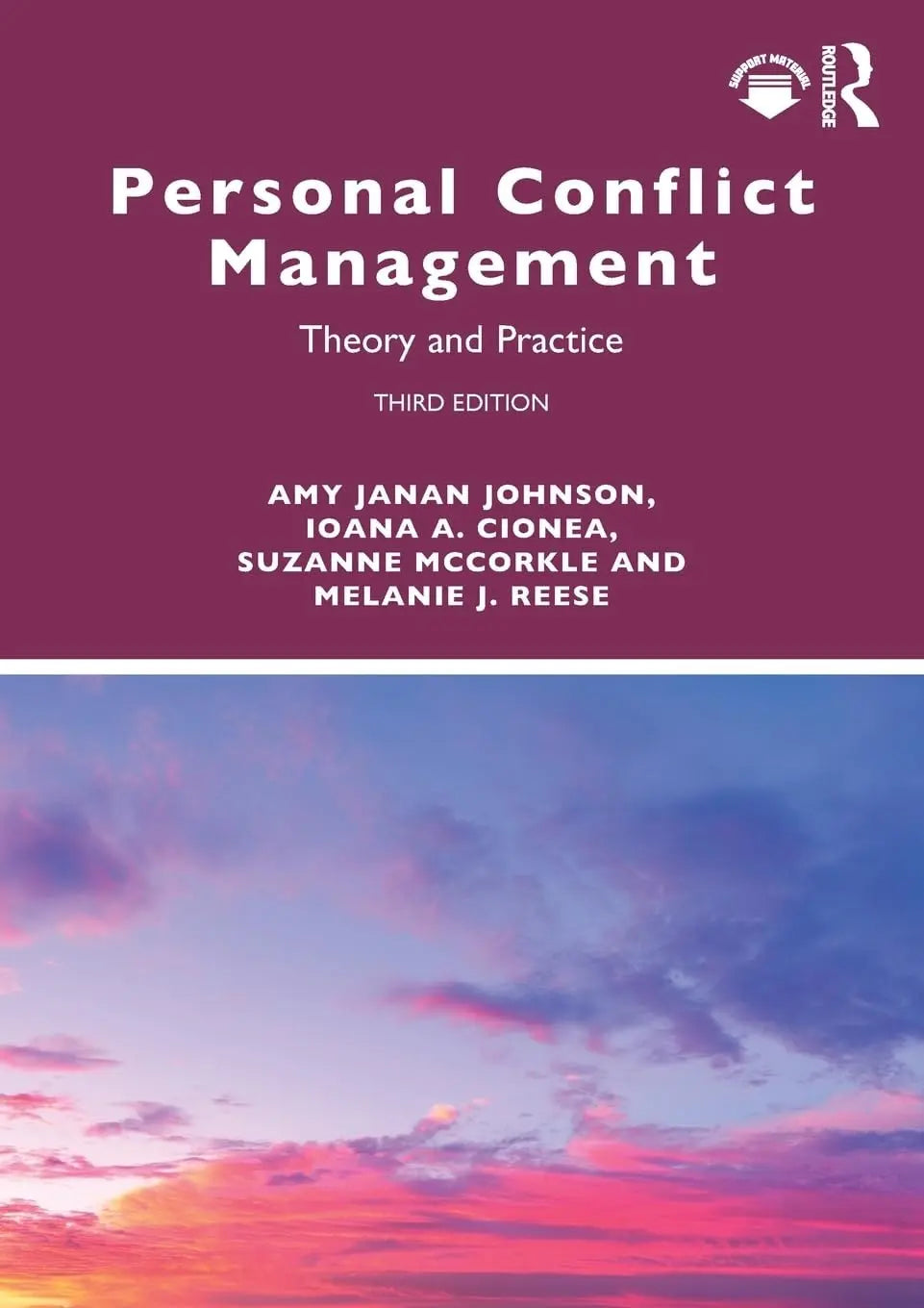 Personal Conflict Management Theory and Practice by Amy Janan Johnson – book cover