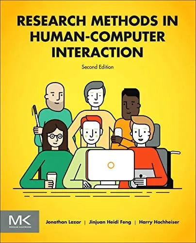 Research Methods in Human-Computer Interaction by Jonathan Lazar – book cover