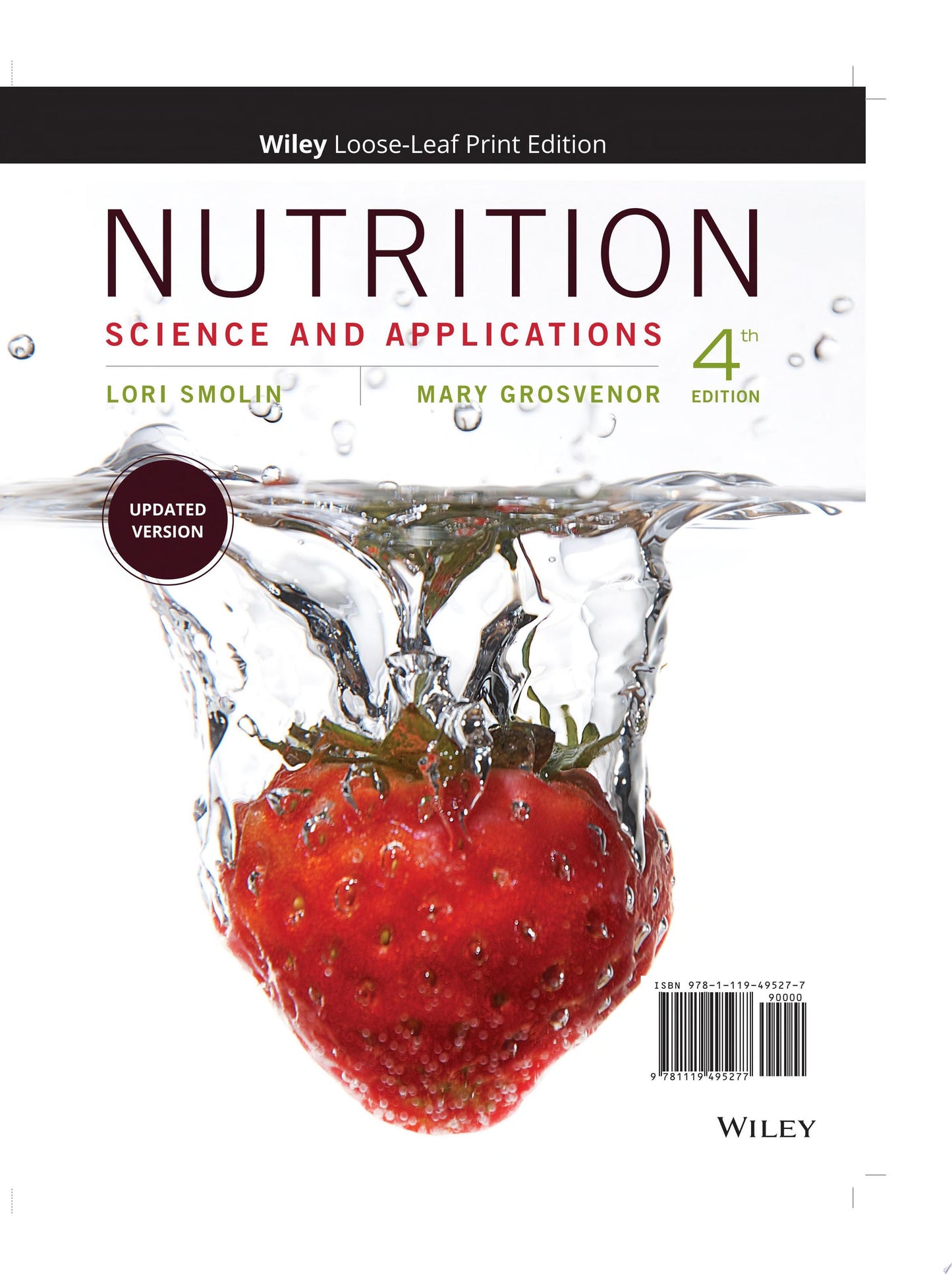 Nutrition Science and Applications John Wiley & Sons