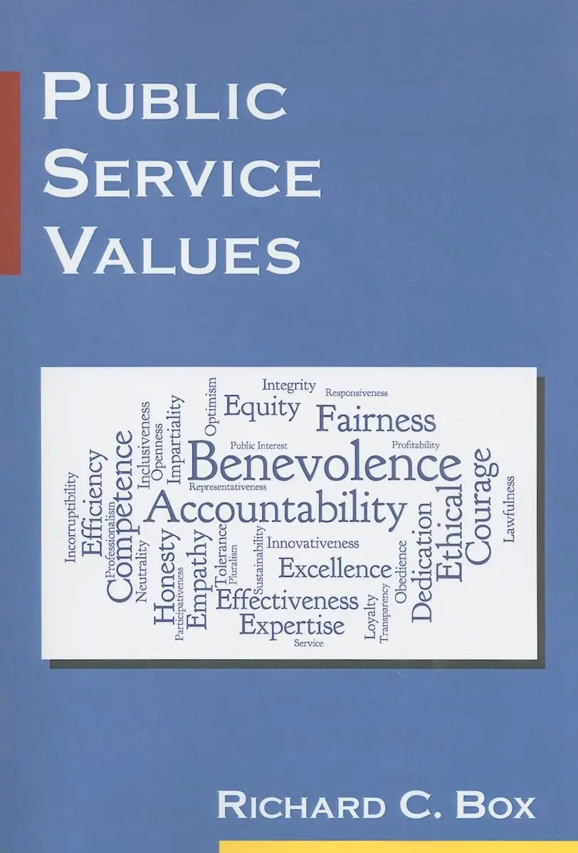 Public Service Values by Richard C. Box – book cover