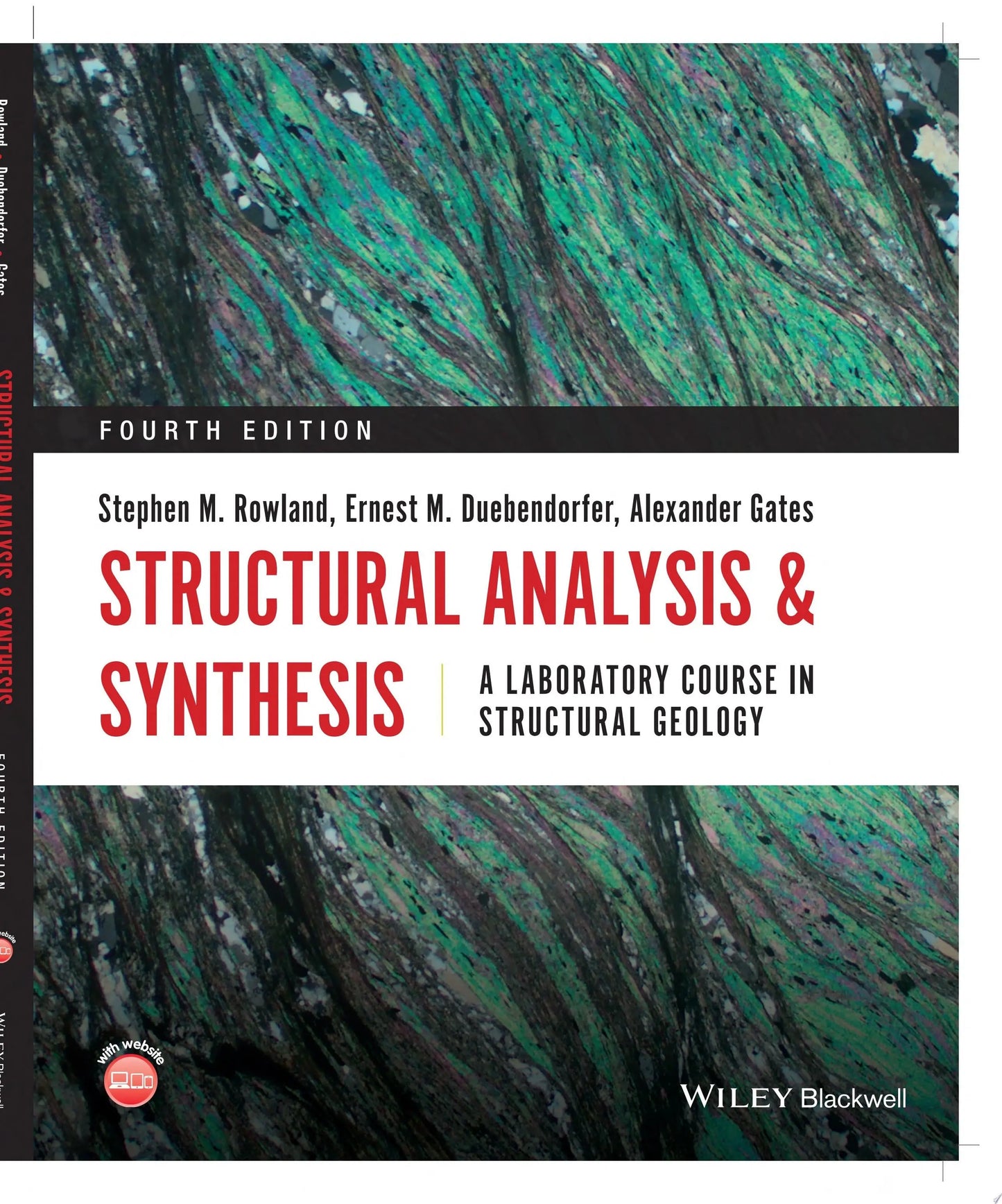 Structural Analysis and Synthesis A Laboratory Course in Structural Geology by Stephen M. Rowland – book cover