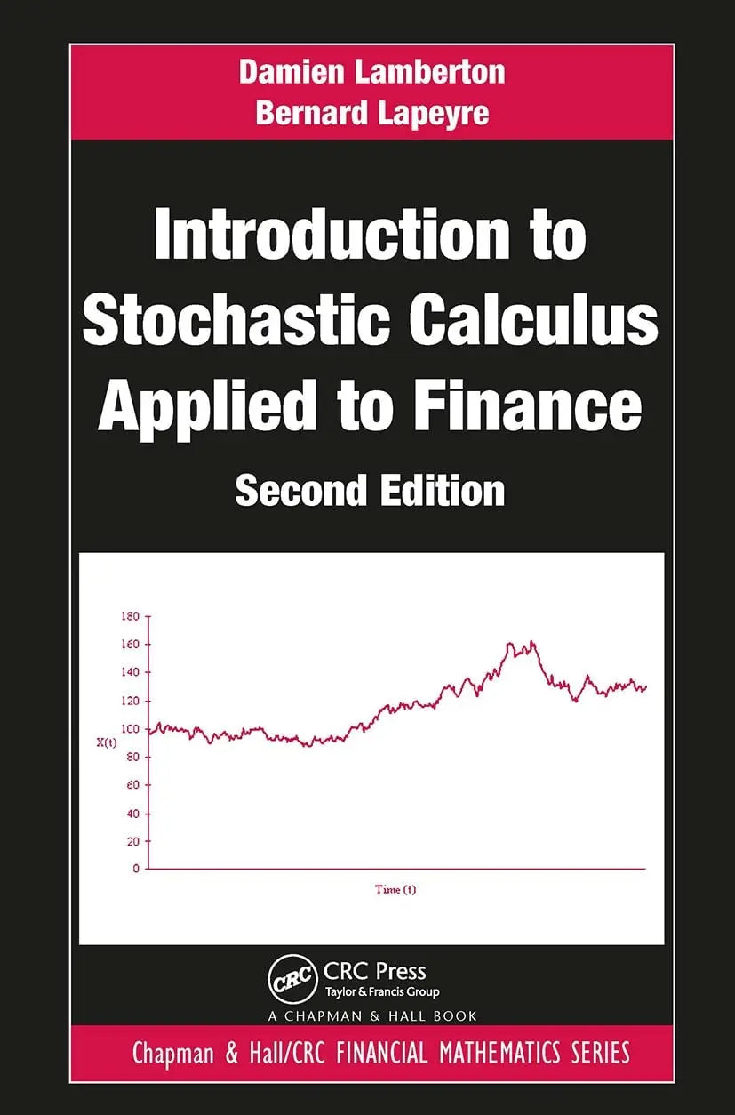 Introduction to Stochastic Calculus Applied to Finance by Damien Lamberton – book cover
