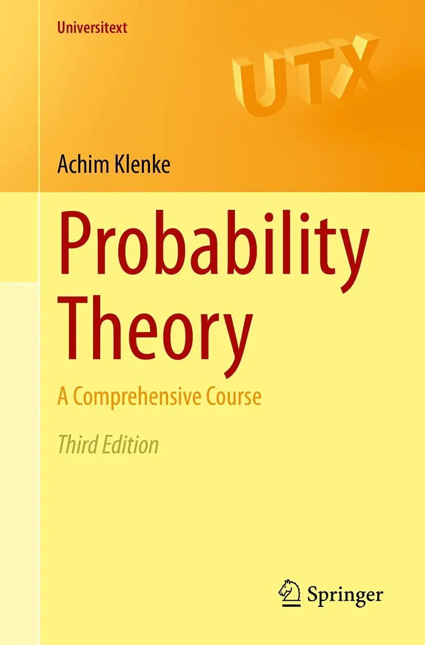 Probability Theory A Comprehensive Course by Achim Klenke – book cover