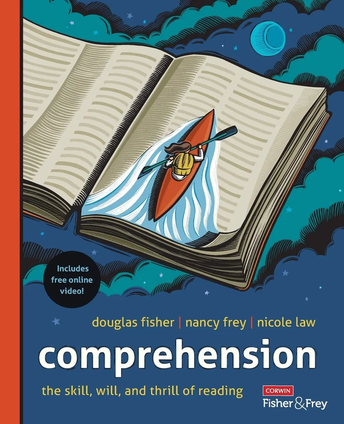 Comprehension The Skill, Will, and Thrill of Reading by Douglas Fisher – book cover