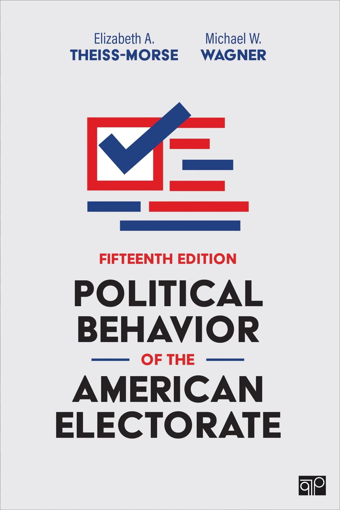 Political Behavior of the American Electorate by Elizabeth A. Theiss-Morse – book cover