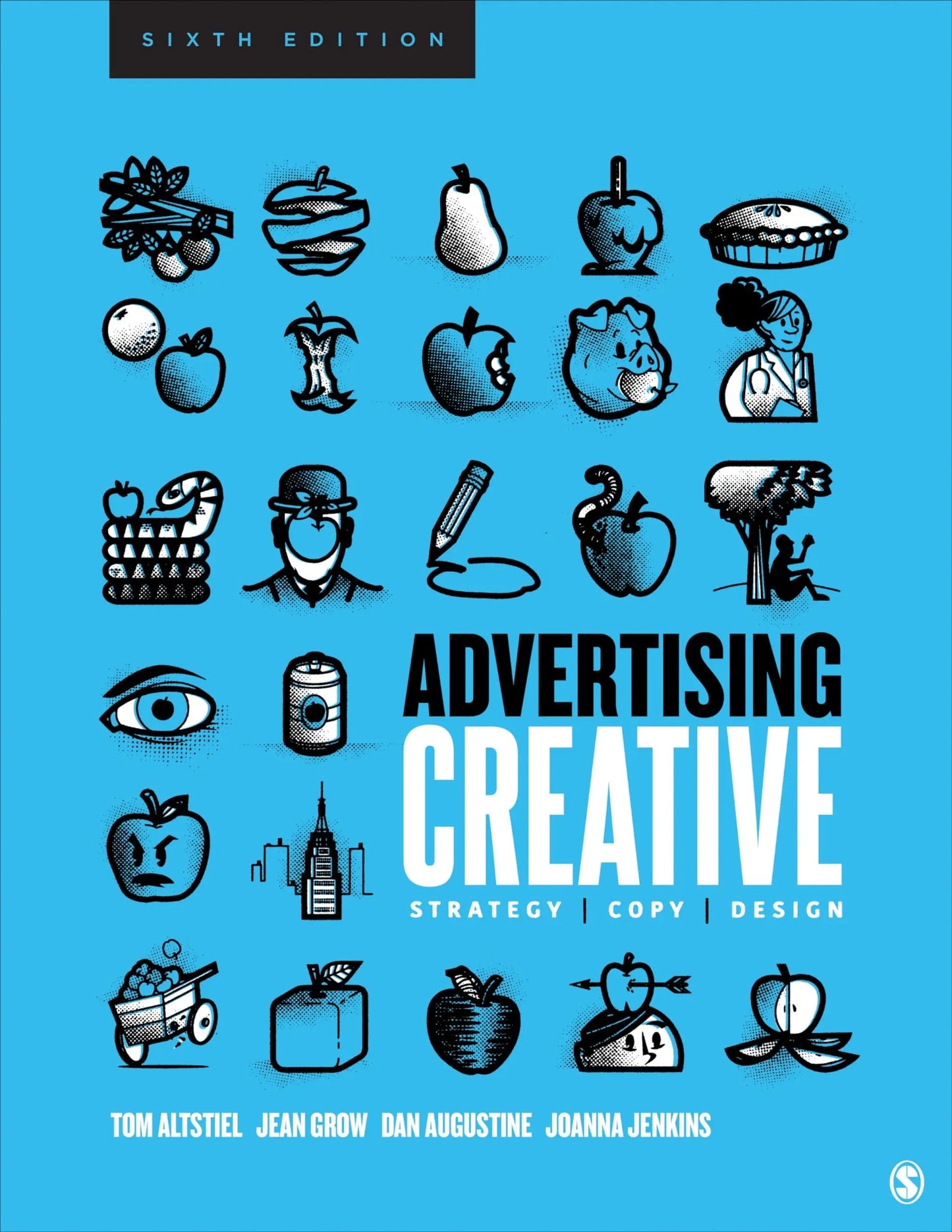 Advertising Creative Strategy, Copy, and Design by Tom Altstiel – book cover