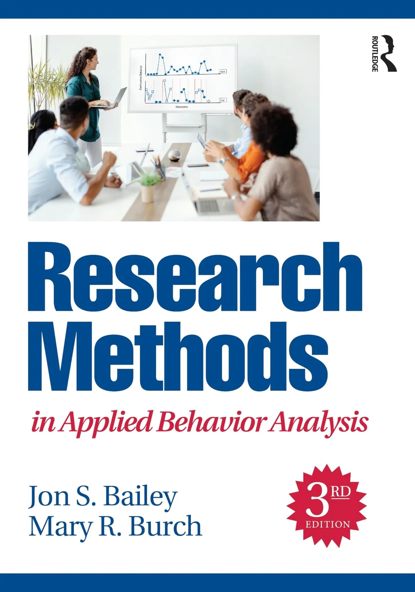 Research Methods in Applied Behavior Analysis by Jon S. Bailey – book cover
