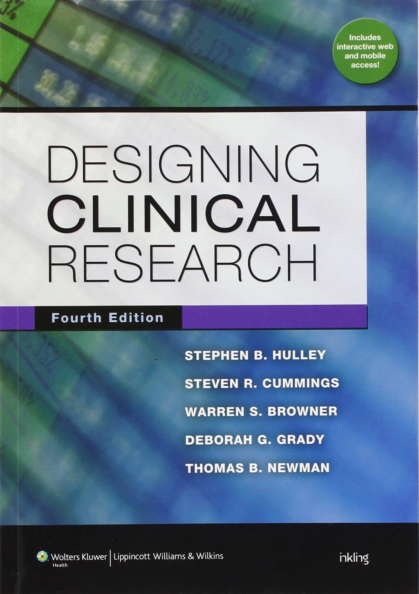 Designing Clinical Research by Stephen B. Hulley – book cover