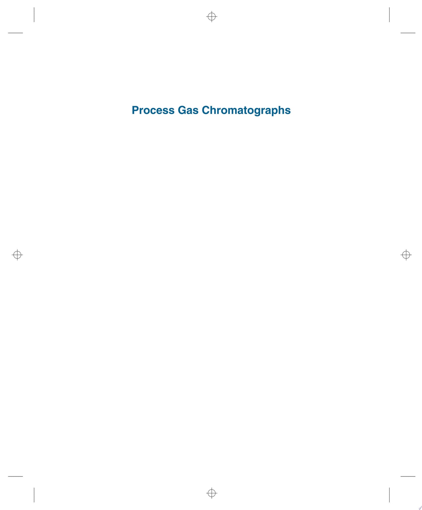 Process Gas Chromatographs Fundamentals, Design and Implementation John Wiley & Sons