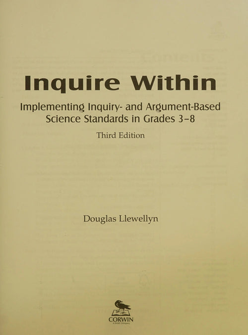 Inquire Within by Douglas Llewellyn