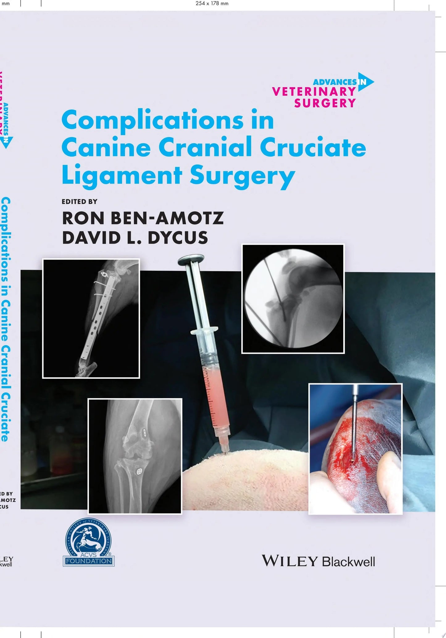 Complications in Canine Cranial Cruciate Ligament Surgery by Ron Ben-Amotz – book cover