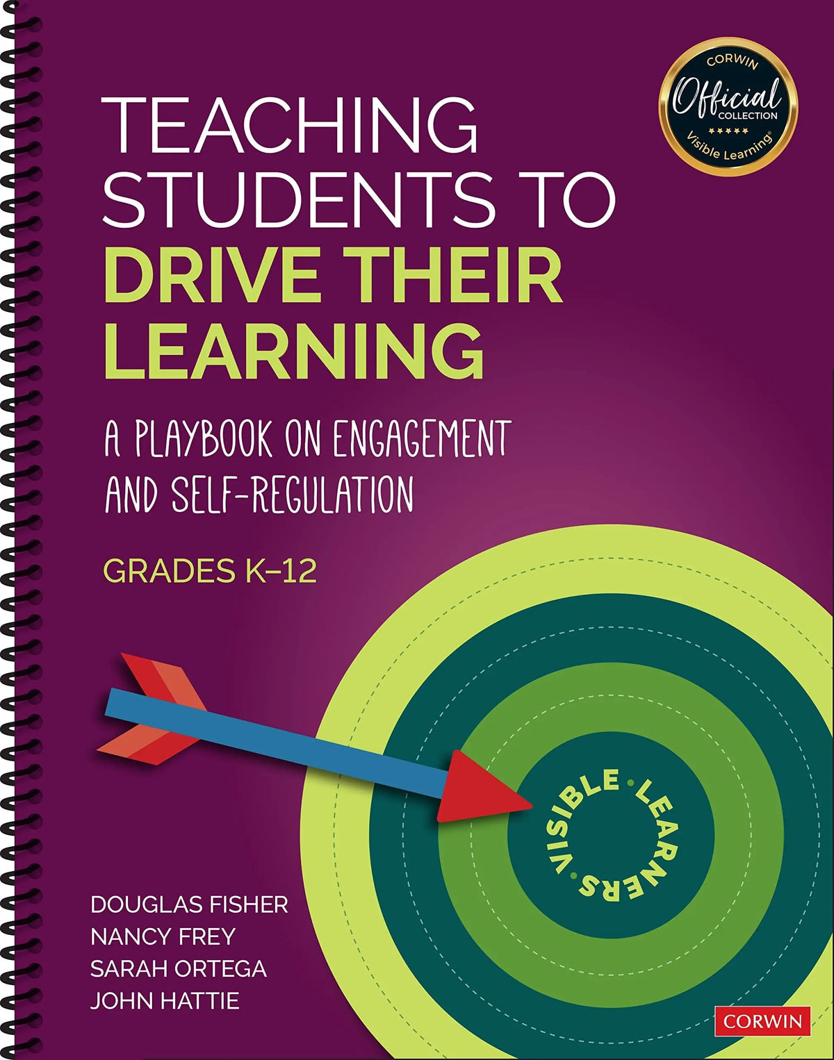Teaching Students to Drive Their Learning A Playbook on Engagement and Self-Regulation by Douglas Fisher – book cover