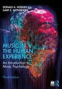 Music in the Human Experience An Introduction to Music Psychology by Donald A. Hodges – book cover