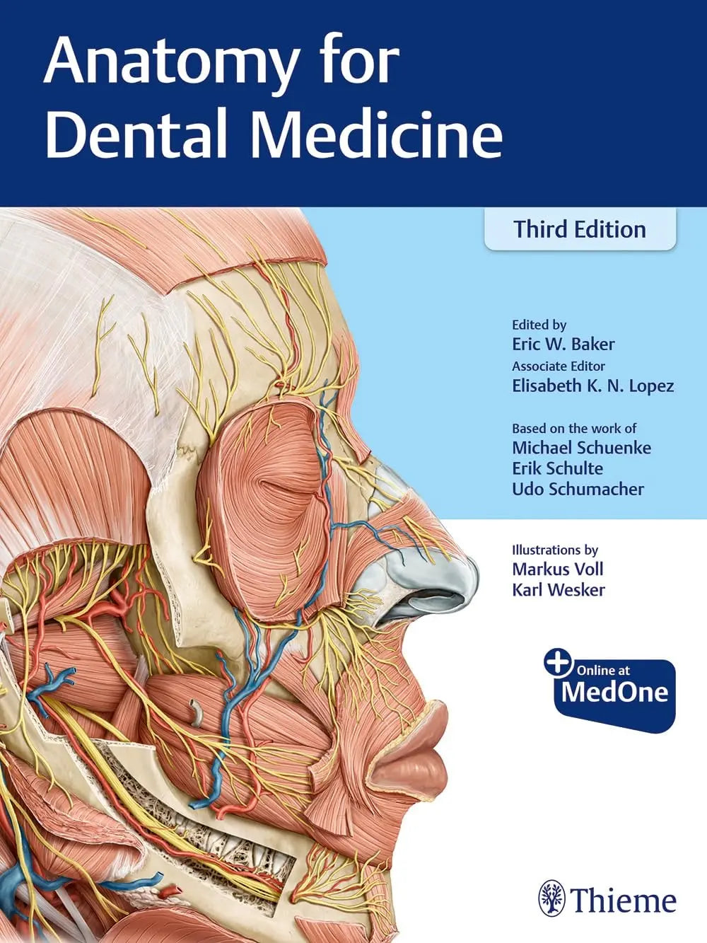 Anatomy for Dental Medicine by Michael Schünke – book cover