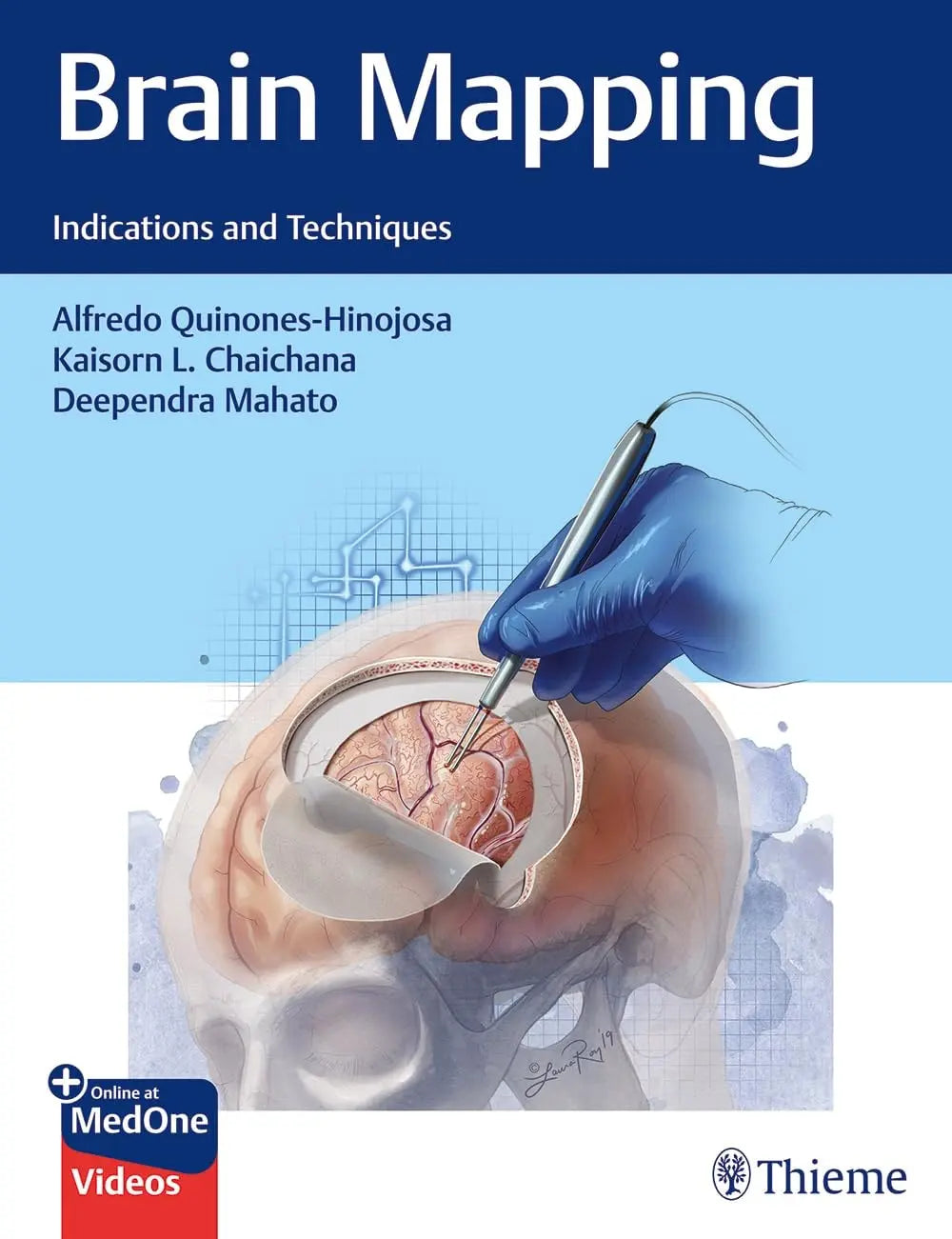 Brain Mapping Indications and Techniques by Alfredo Quinones-Hinojosa – book cover