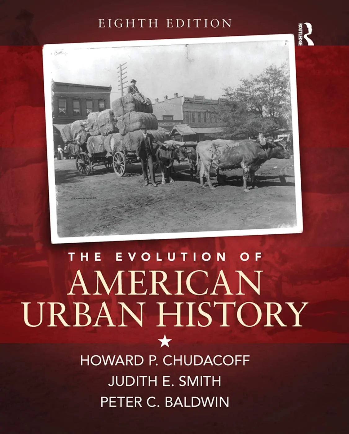 The Evolution of American Urban Society by Howard P. Chudacoff – book cover