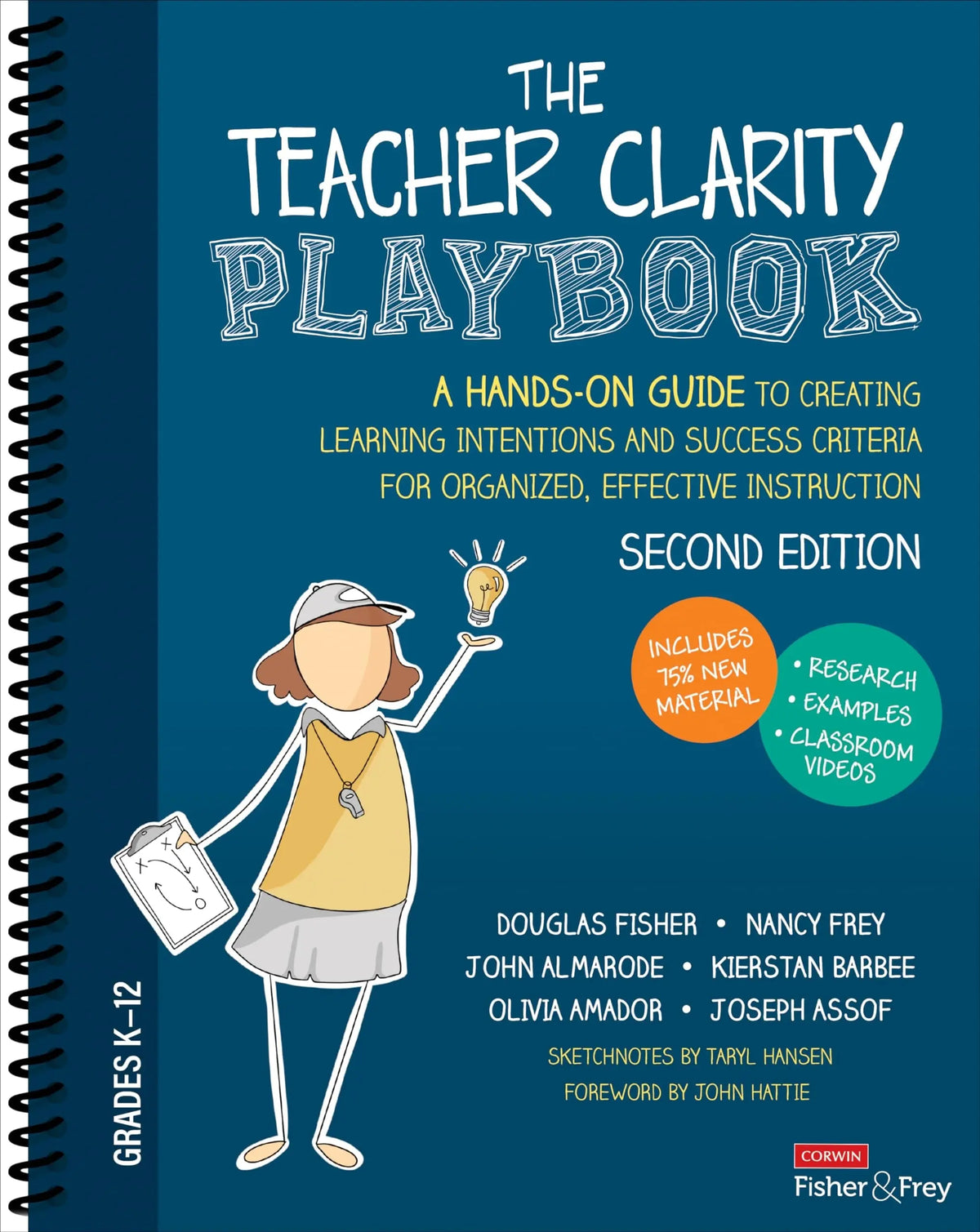 The Teacher Clarity Playbook A Hands-On Guide to Creating Learning Intentions and Success Criteria for – book cover