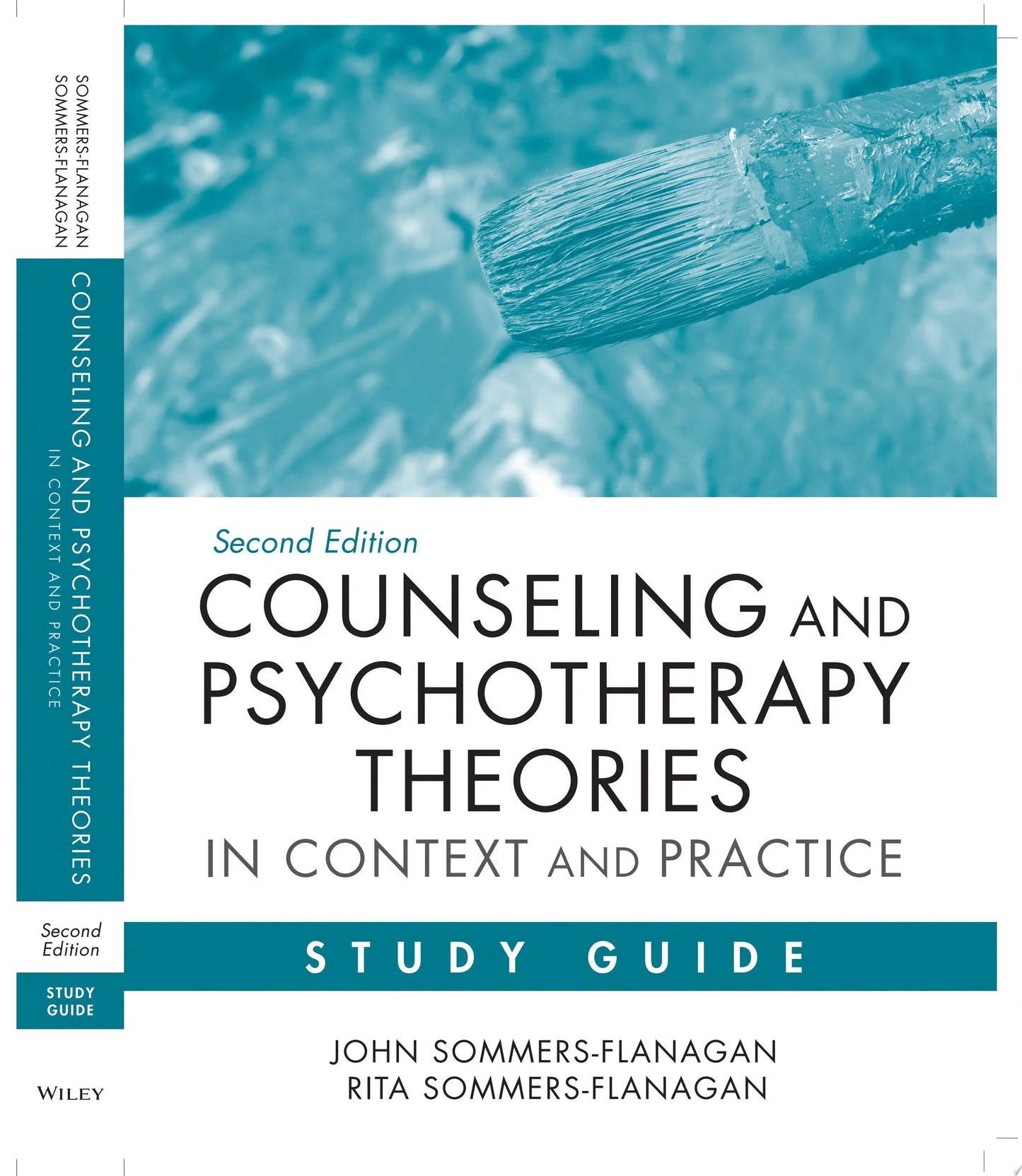 Counseling and Psychotherapy Theories in Context and Practice Study Guide by John Sommers-Flanagan – book cover