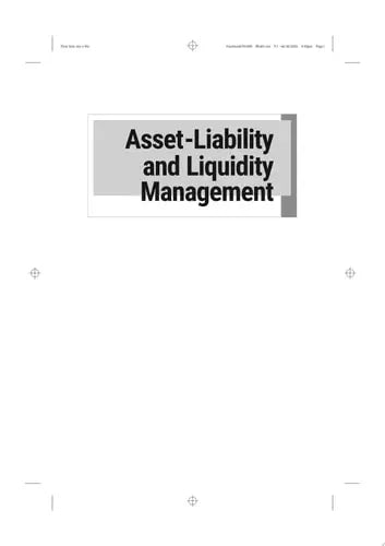 Asset-Liability and Liquidity Management John Wiley & Sons