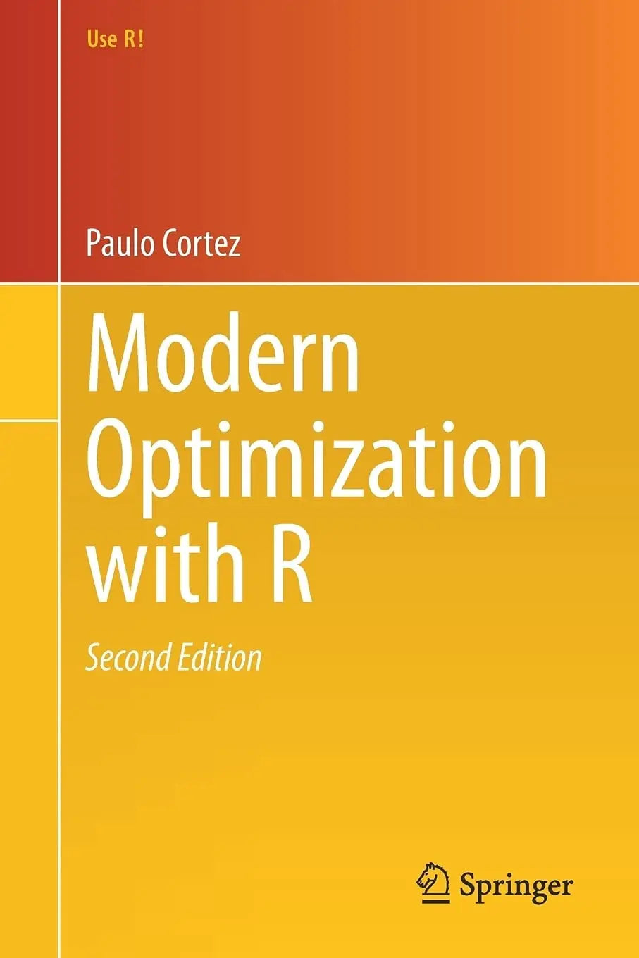 Modern Optimization with R by Paulo Cortez – book cover
