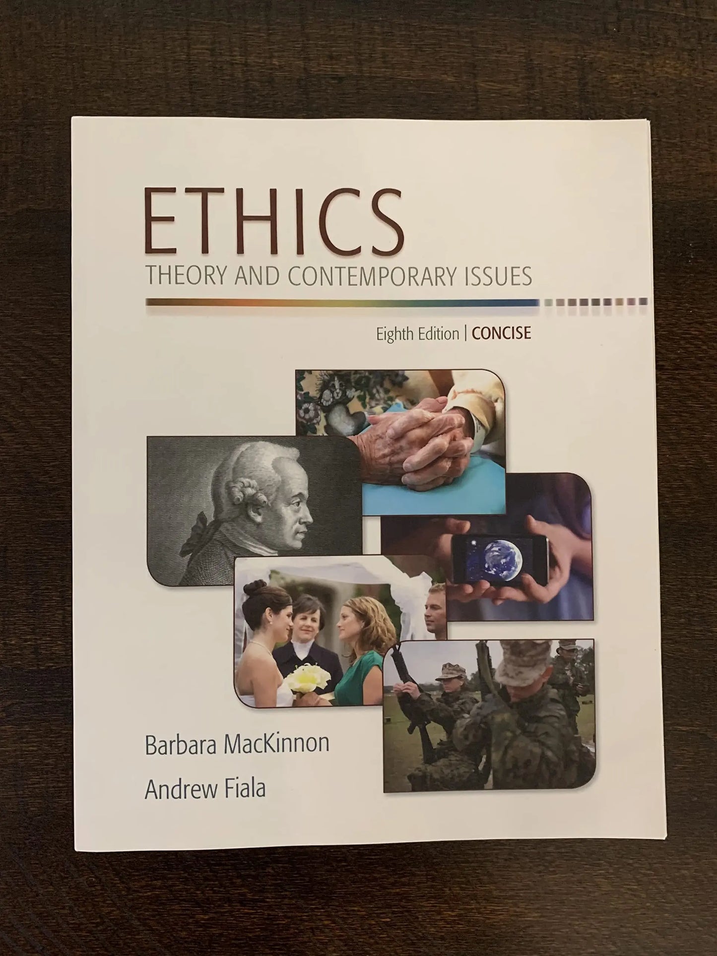 Ethics: Theory and Contemporary Issues, Concise Edition by Barbara MacKinnon – book cover
