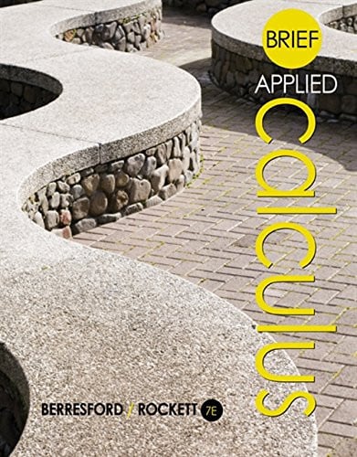 Brief Applied Calculus Cengage Learning