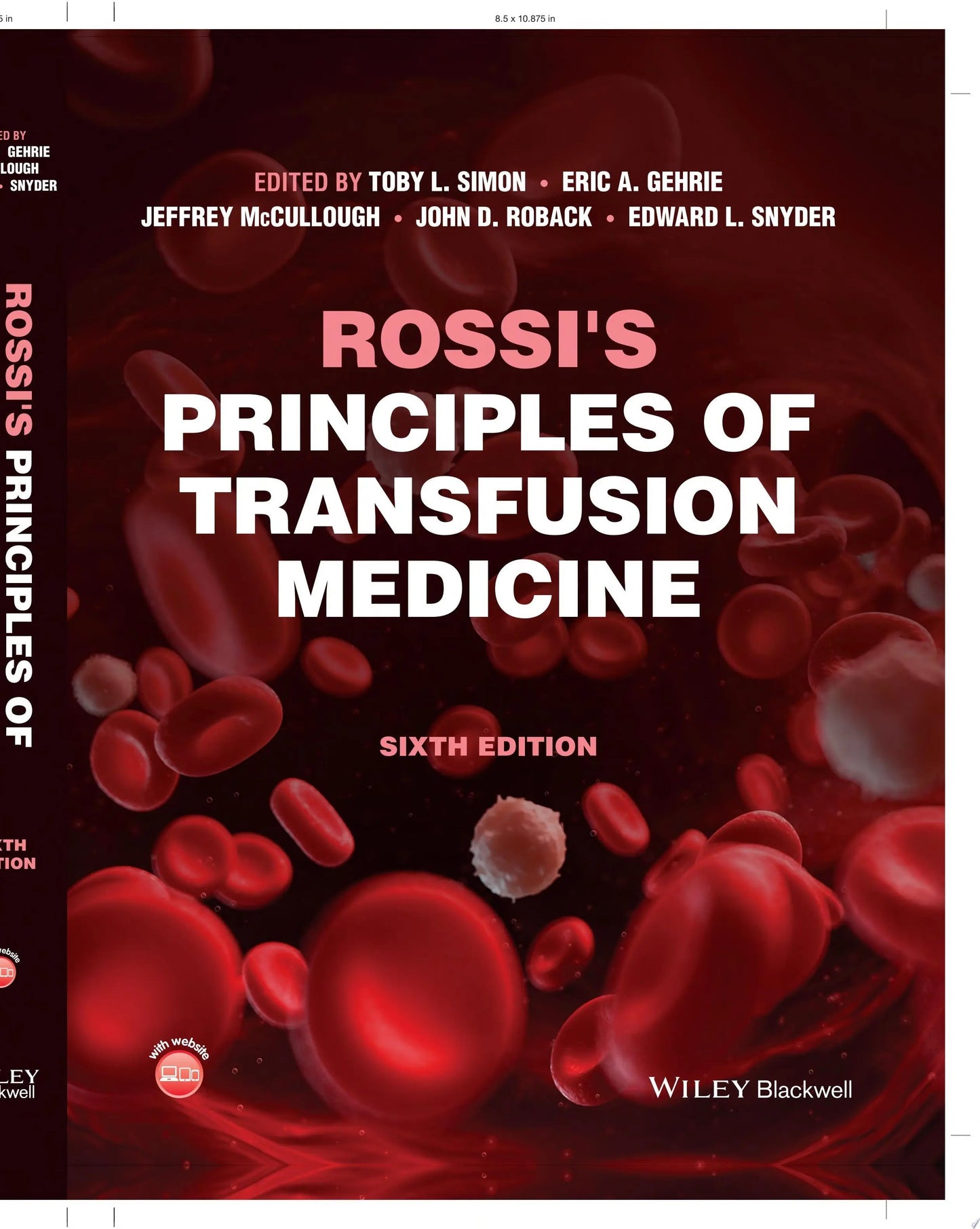 Rossi's Principles of Transfusion Medicine by Toby L. Simon – book cover