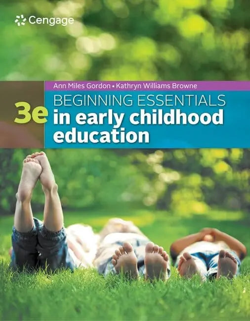 Beginning Essentials in Early Childhood Education by Ann Miles Gordon – book cover