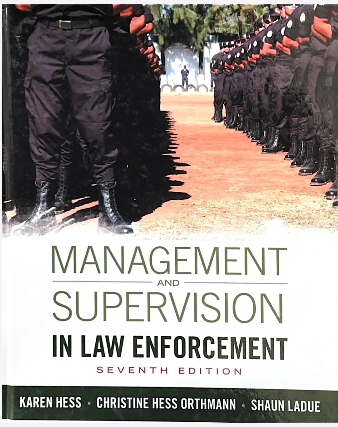 Management and Supervision in Law Enforcement by Kären M. Hess – book cover