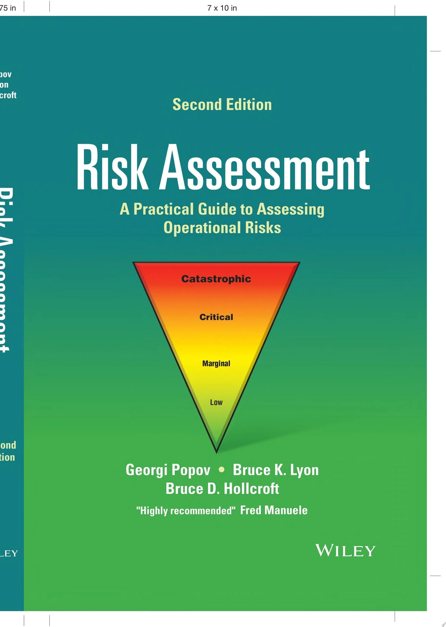 Risk Assessment A Practical Guide to Assessing Operational Risks by Georgi Popov – book cover