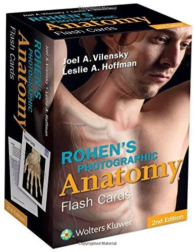 Rohen's Photographic Anatomy Flash Cards by Elke Lutjen-drecoll – book cover