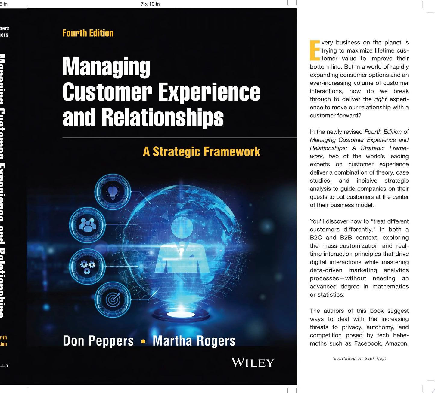 Managing Customer Experience and Relationships A Strategic Framework by Don Peppers – book cover
