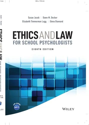 Ethics and Law for School Psychologists by Susan Jacob