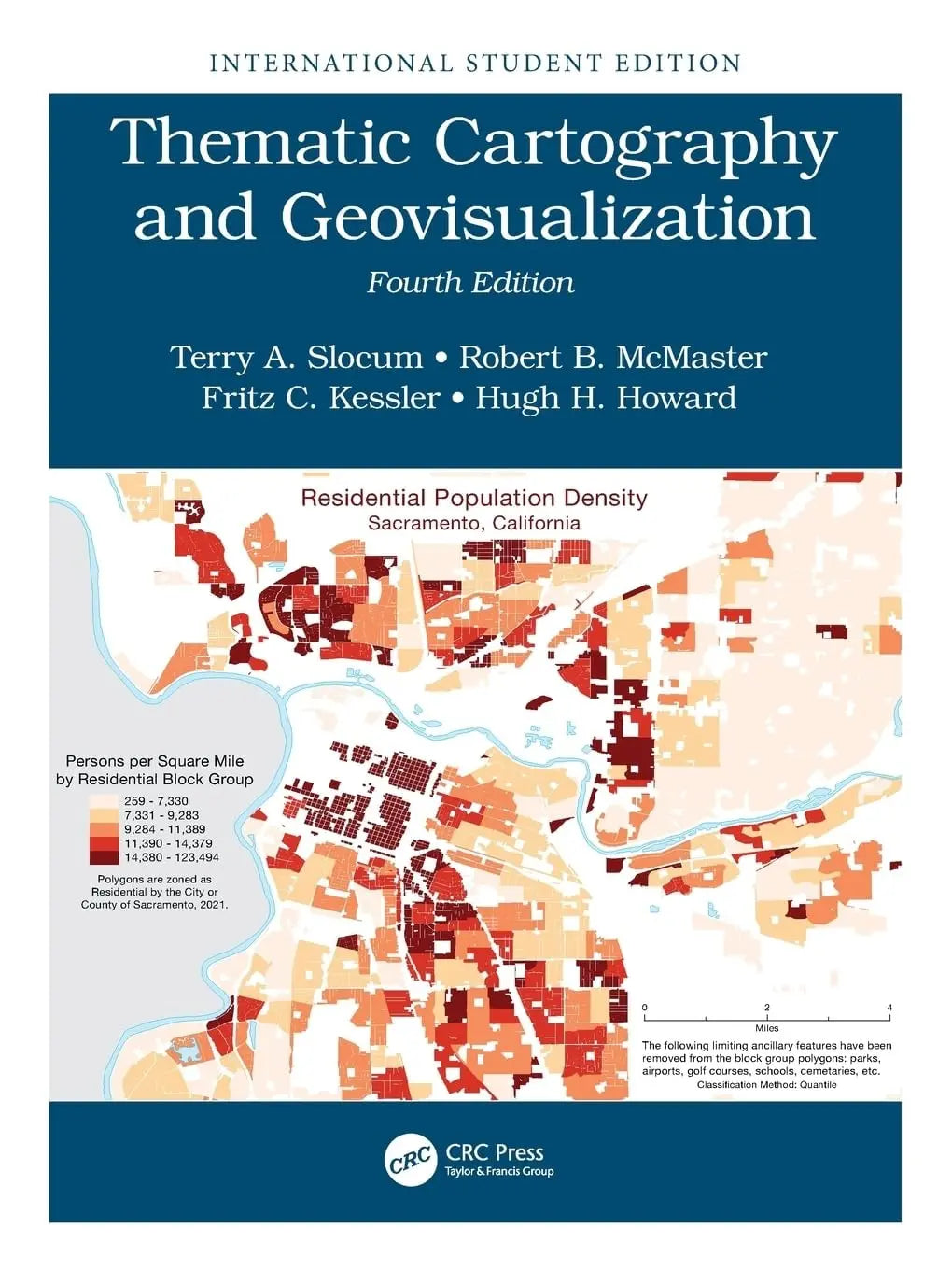 Thematic Cartography and Geovisualization International Student Edition by Terry A. Slocum – book cover