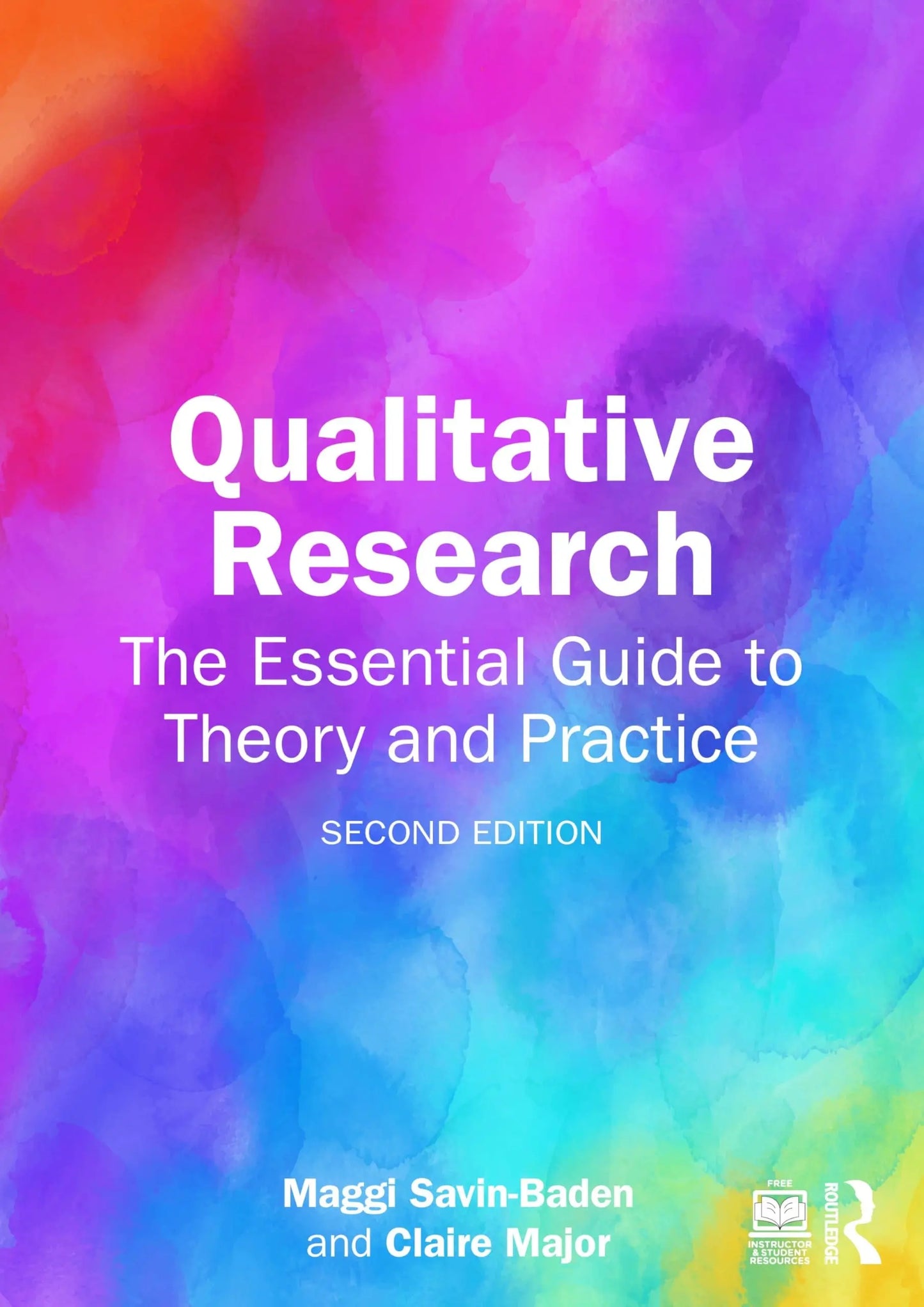 Qualitative Research The Essential Guide to Theory and Practice by Maggi Savin-Baden – book cover