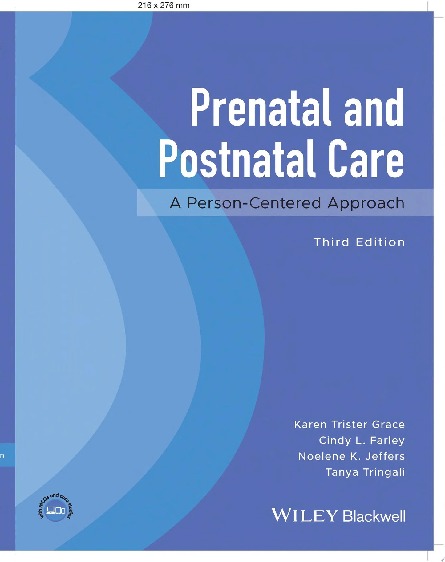 Prenatal and Postnatal Care A Person-Centered Approach by Karen Trister Grace – book cover