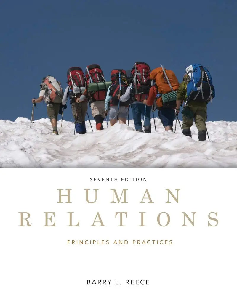 Human Relations: Principles and Practices by Barry Reece – book cover