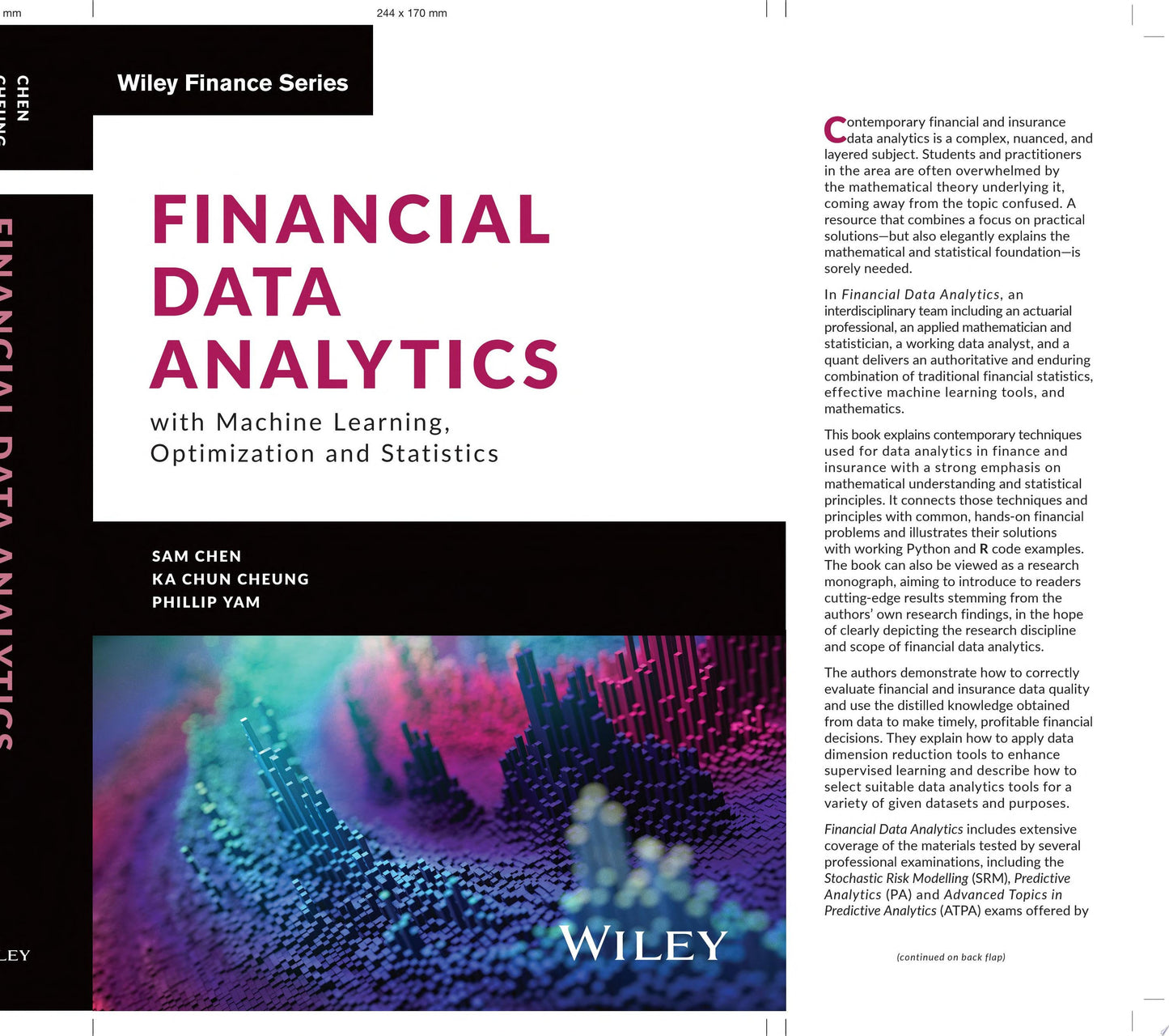 Financial Data Analytics with Machine Learning, Optimization and Statistics John Wiley & Sons