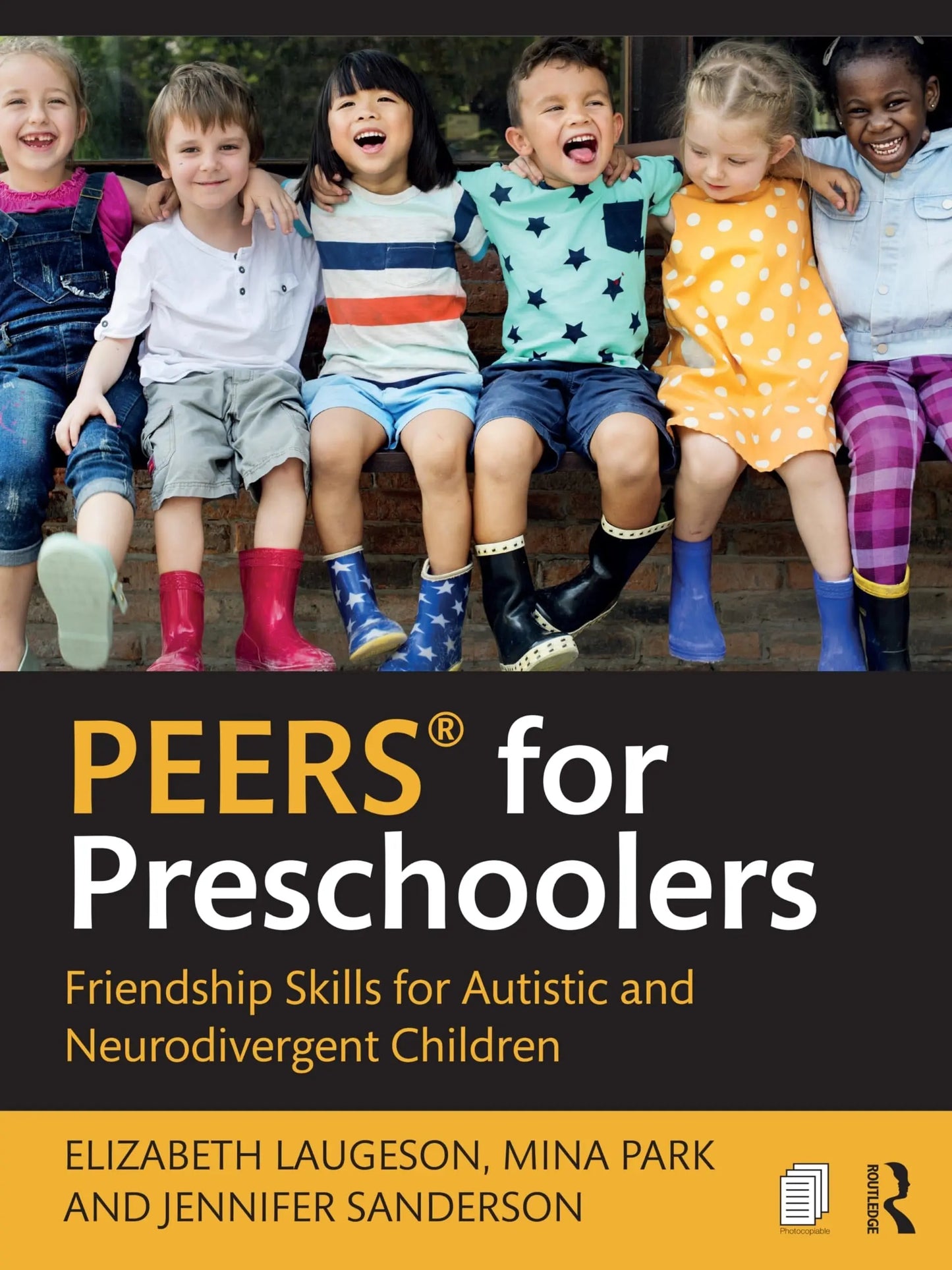 Peers(r) for Preschoolers Friendship Skills for Autistic and Neurodivergent Children by Elizabeth Laugeson – book cover