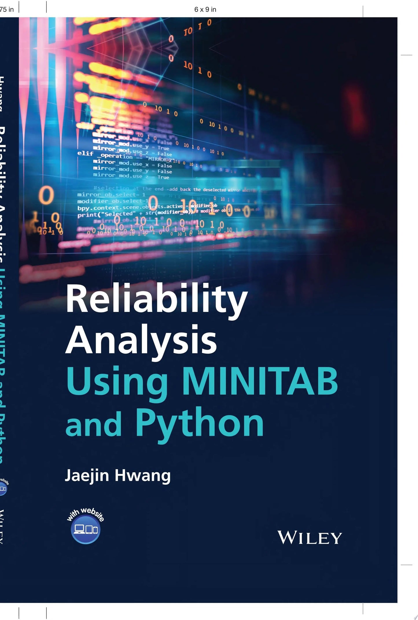 Reliability Analysis Using MINITAB and Python by Jaejin Hwang – book cover