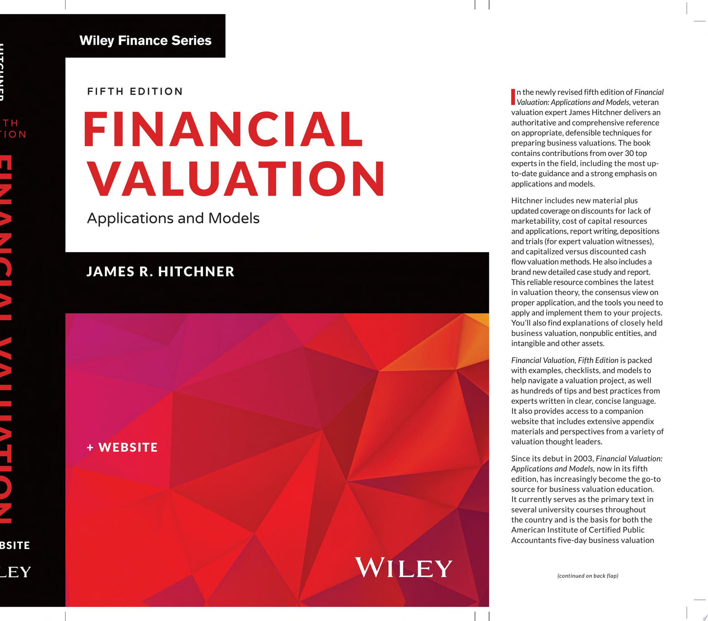 Financial Valuation Applications and Models, Book + Website John Wiley & Sons