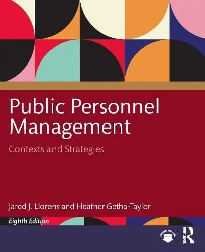 Public Personnel Management Contexts and Strategies by Jared J. Llorens – book cover