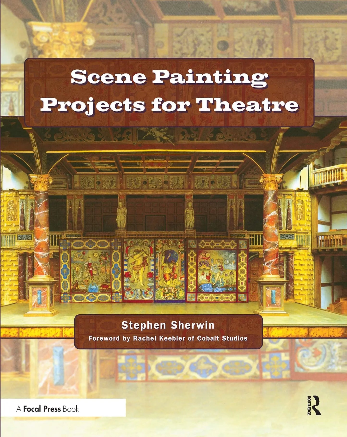 Scene Painting Projects for Theatre by Stephen Sherwin – book cover