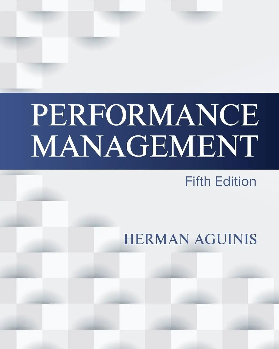 Performance Management by Herman Aguinis – book cover