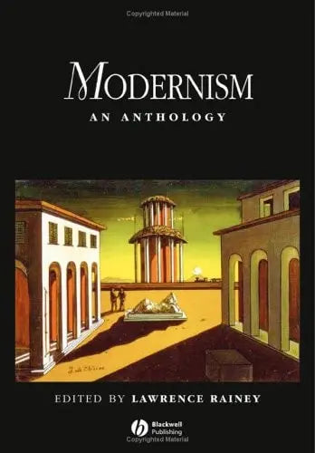 Modernism An Anthology by Lawrence Rainey – book cover