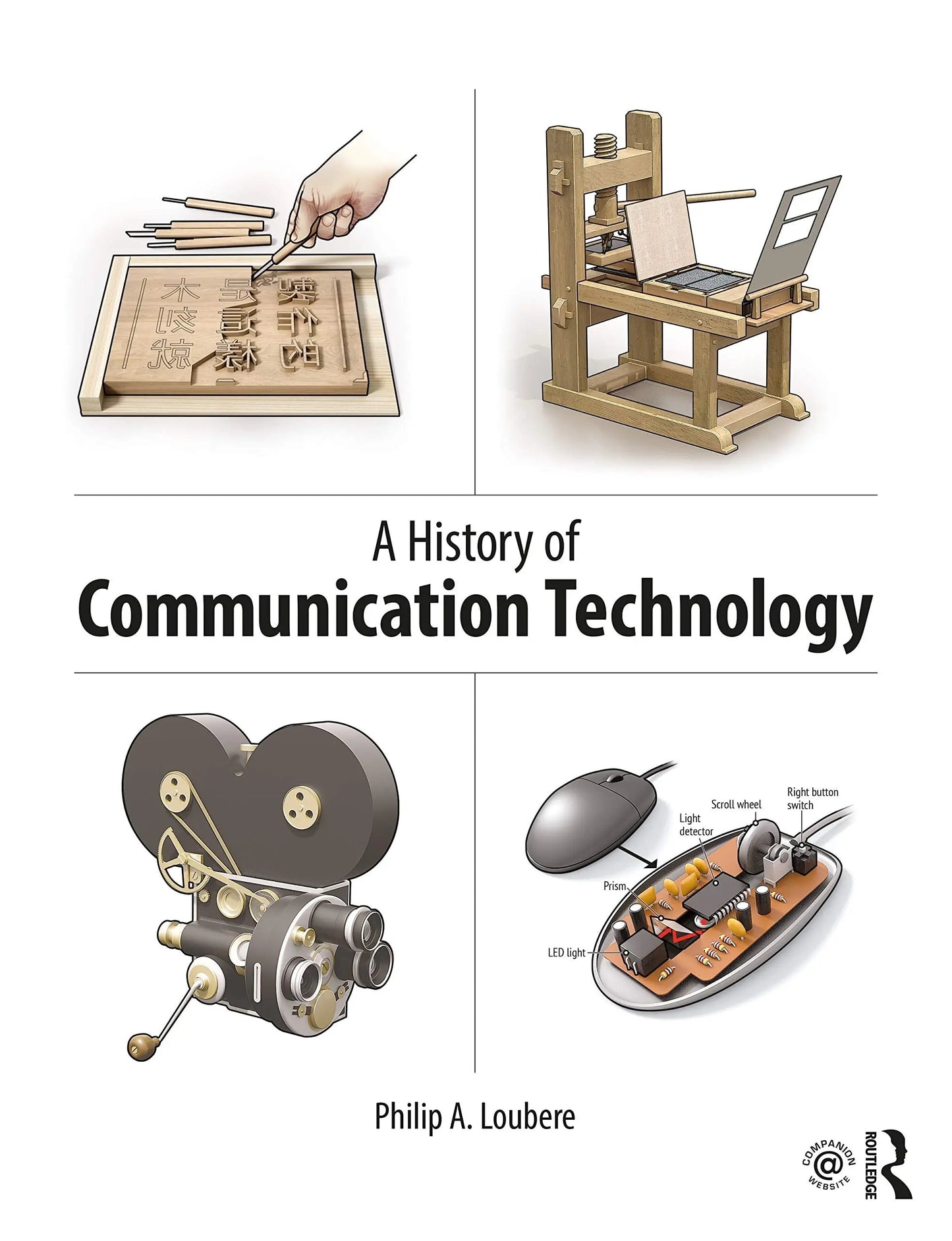 A History of Communication Technology by Philip A. Loubere – book cover