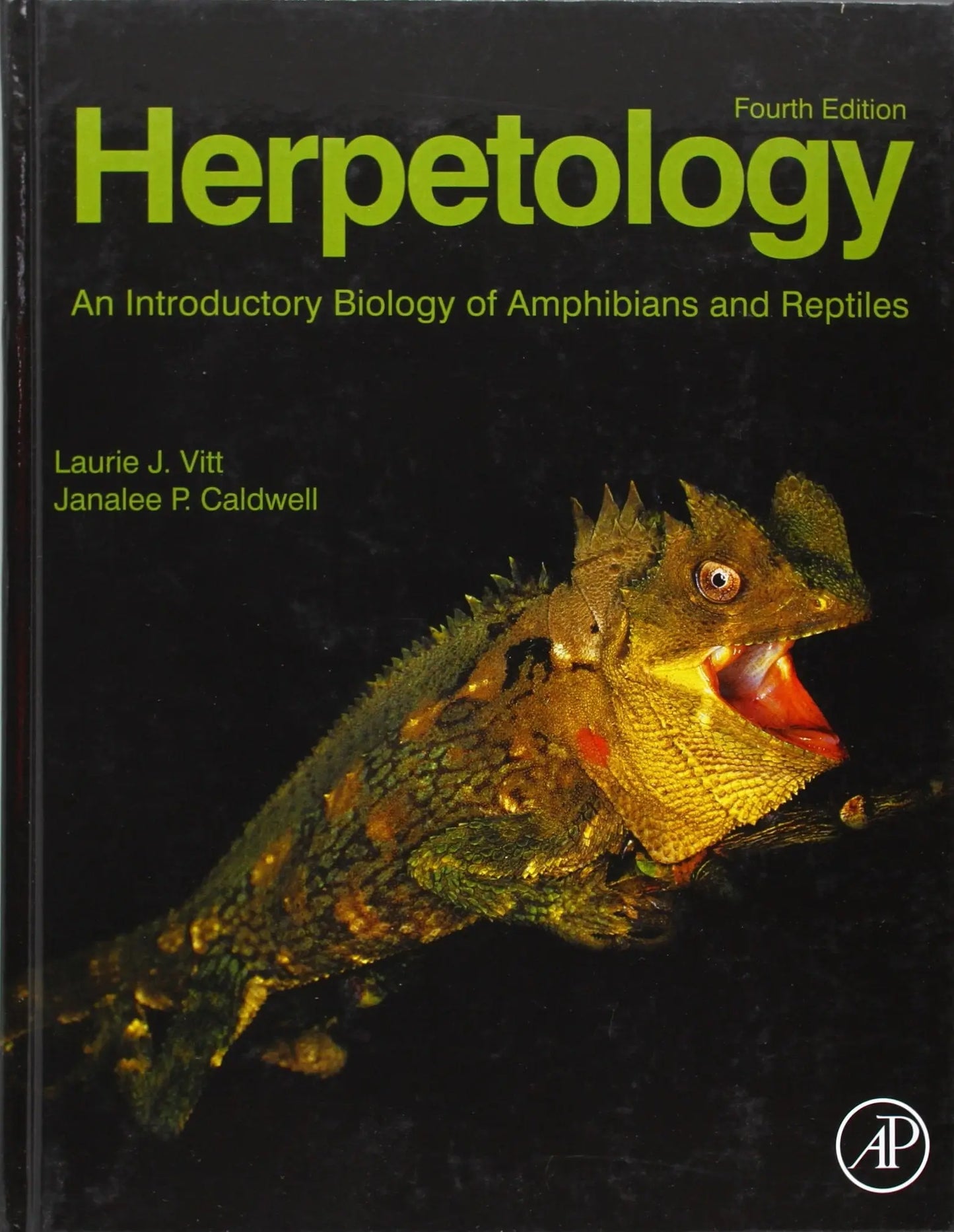Herpetology: An Introductory Biology of Amphibians and Reptiles by Vitt – book cover