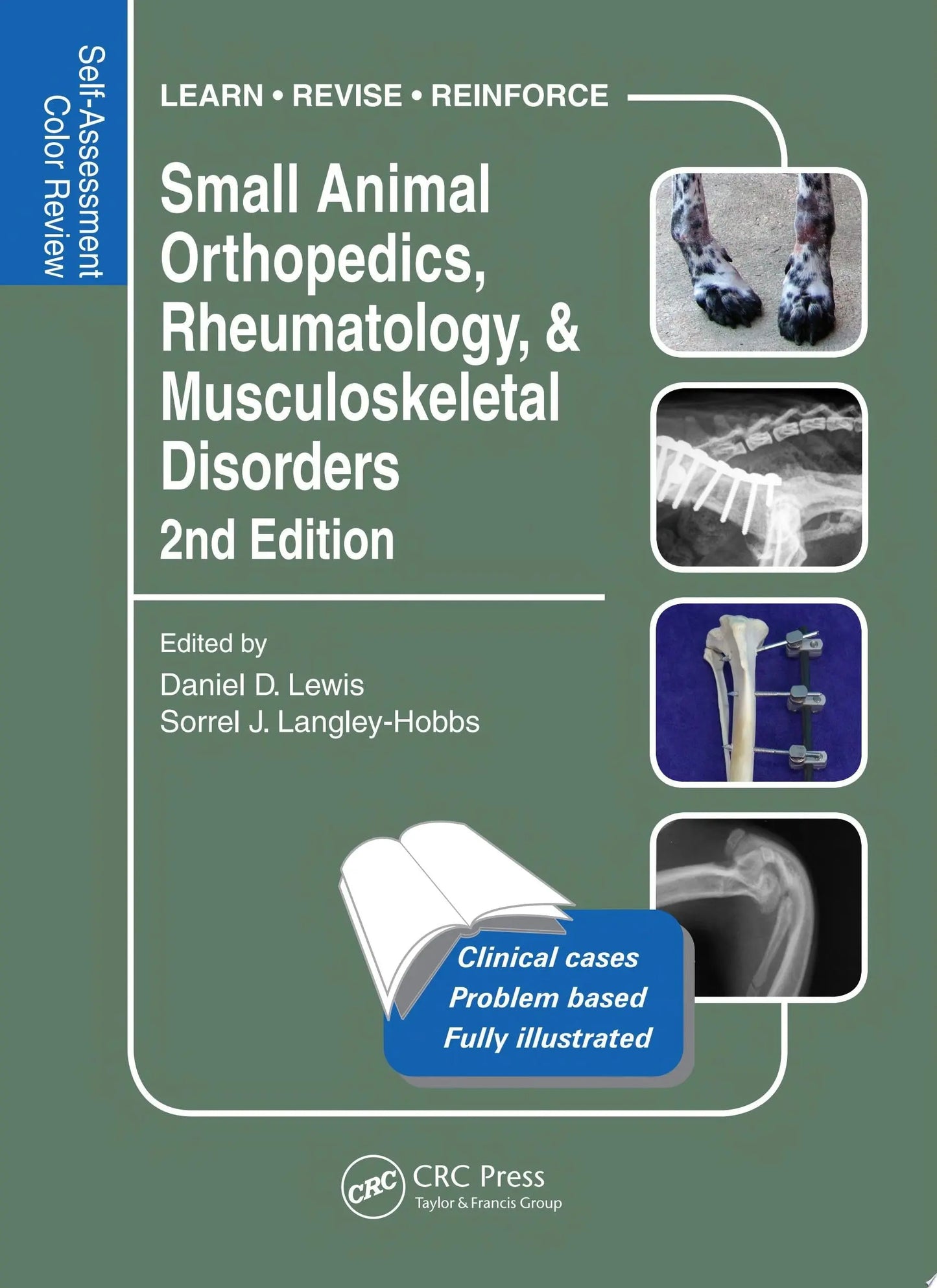 Small Animal Orthopedics, Rheumatology and Musculoskeletal Disorders Self-Assessment Color Review 2nd – book cover