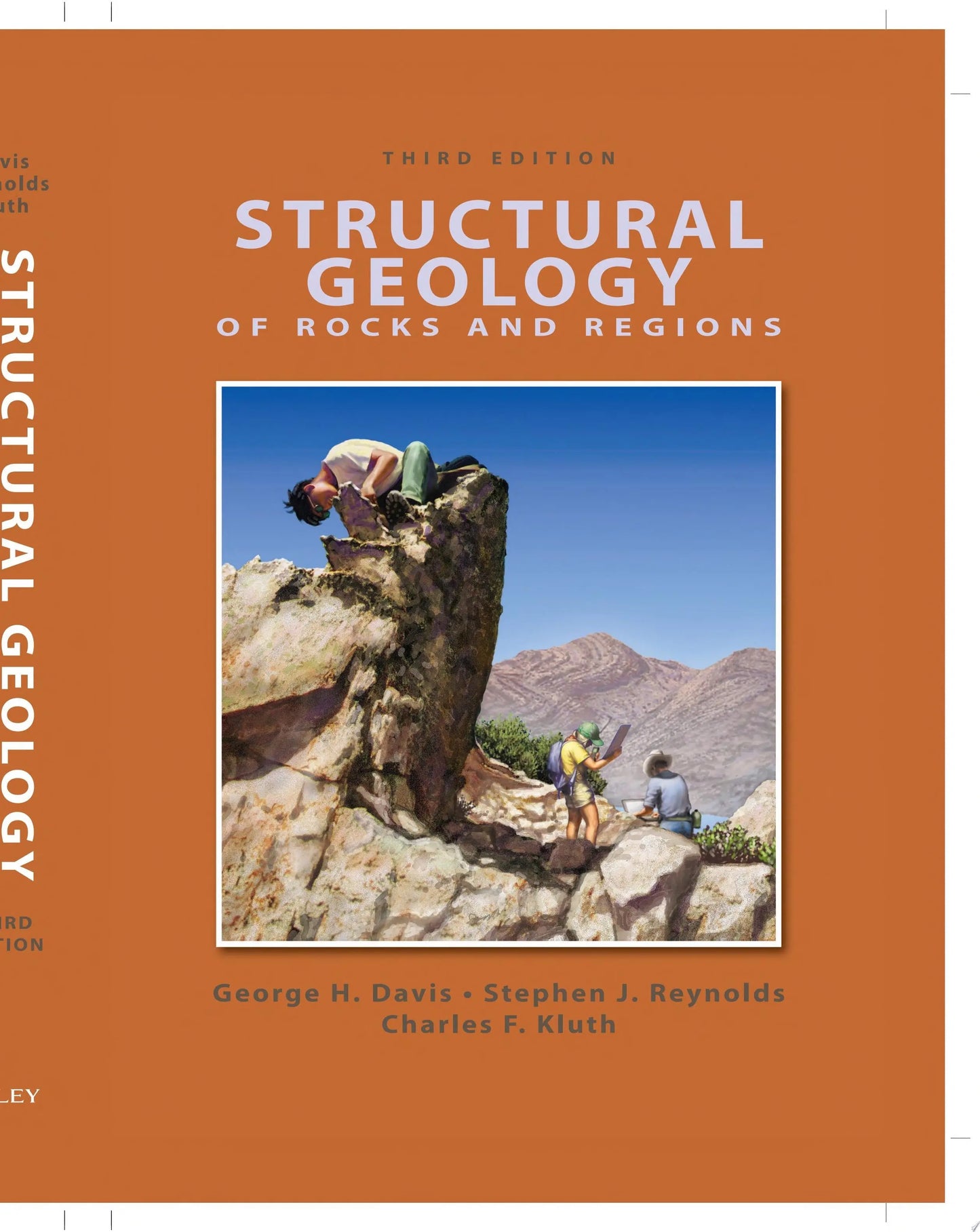 Structural Geology of Rocks and Regions by George H. Davis – book cover